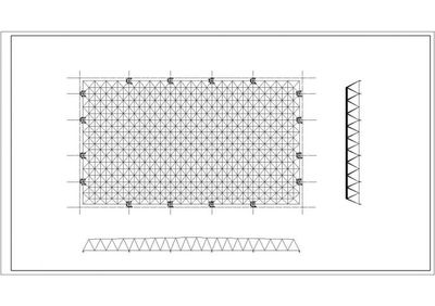 學校籃球館鋼結構屋頂網架結構施工圖設計要點與實施